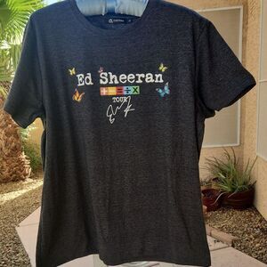 Dark Gray Ed Sheeran Tour T-Shirt